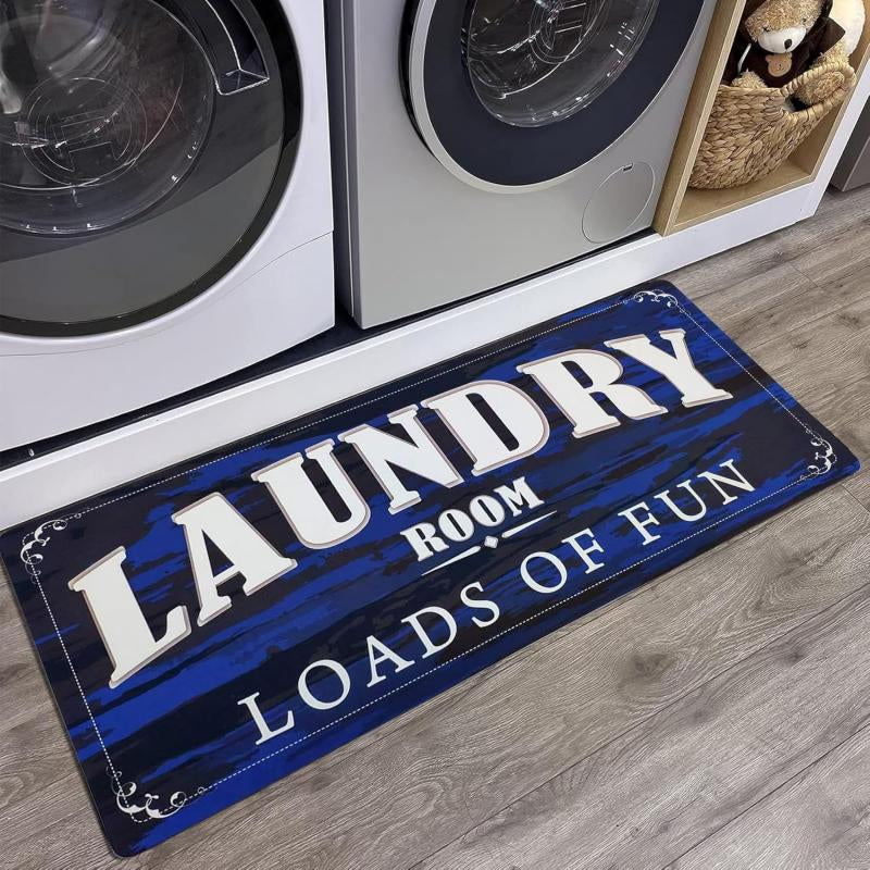laundry rug rubber