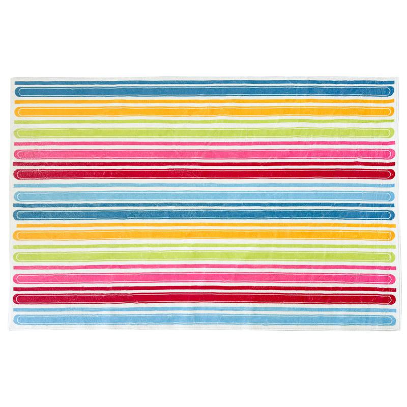 multi colors striped rug