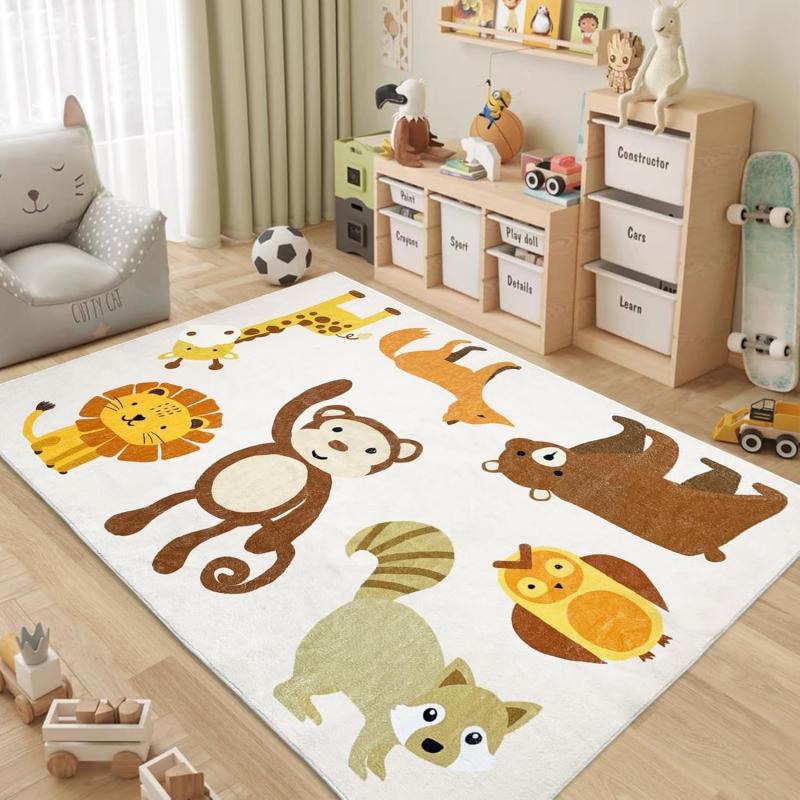 non slip nursery rug