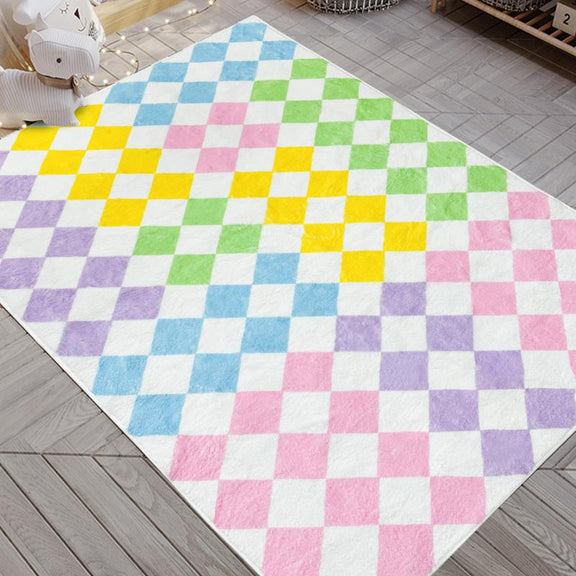purple girls rug