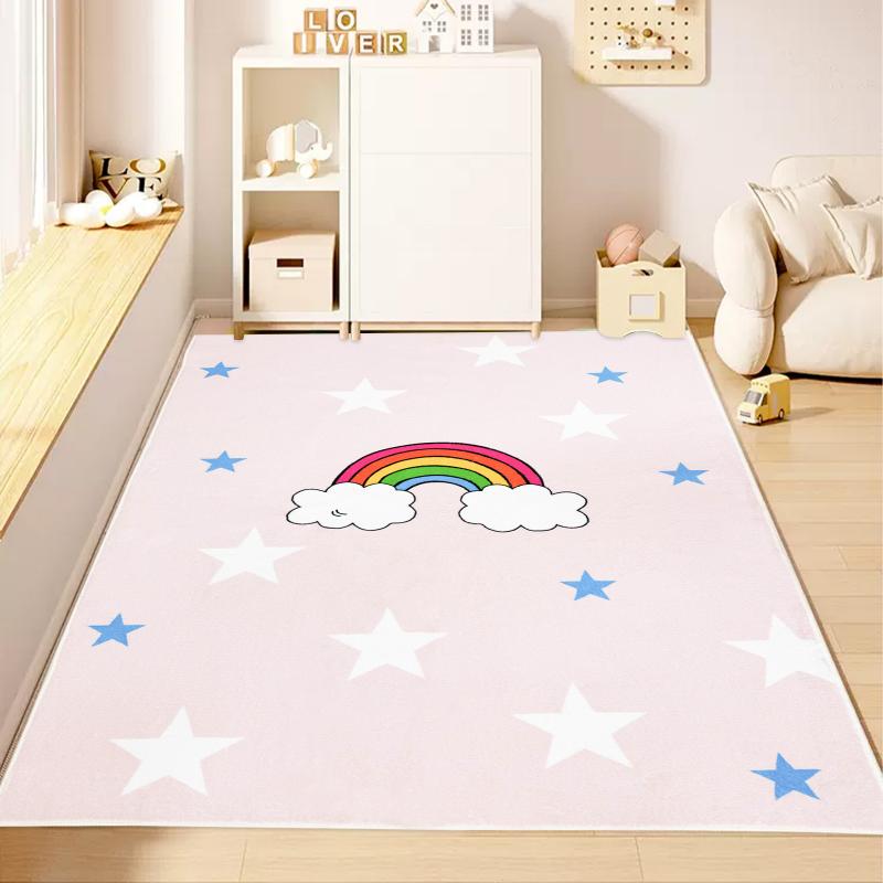 rainbow area rug