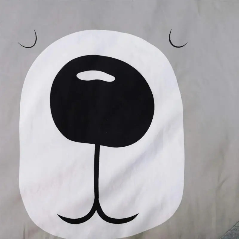 round bear nursery rug