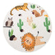 round lion kids rug