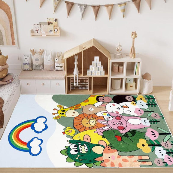 soft non slip rug