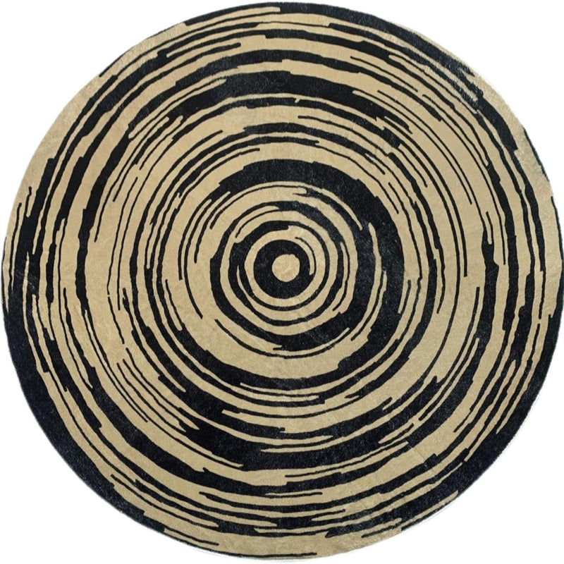 tree ring rug
