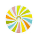 Kids Rug - Round Rainbow